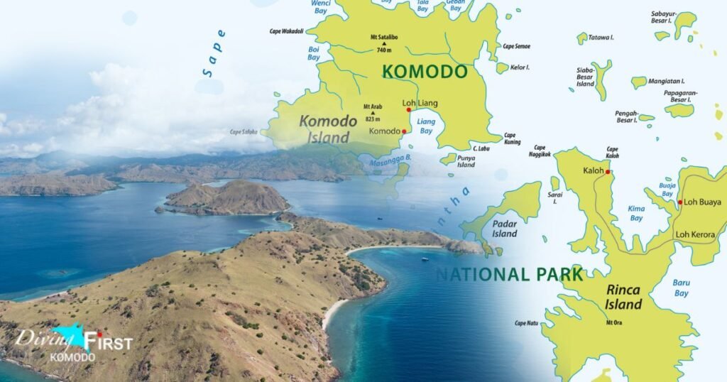 Pulau di dekat Pulau Komodo